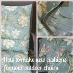 5 easy steps to make cushions for outdoor chairs