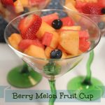 Fruit Cup with Berries and Melon: A Pinch of Joy