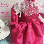 A Pinch of Joy: Party Dress for 18 inch doll