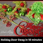 Door Swag in 10 Minutes -- A Pinch of Joy