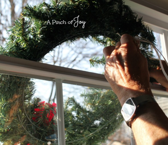 Hang A Wreath2 - A Pinch of Joy