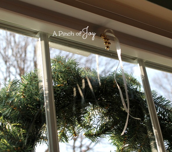 Hang A Wreath5 -- A Pinch of Joy
