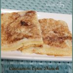 Cinnamon Open Danish -- A Pinch of Joy