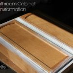 Bathroom Cabinet Transformation -- A Pinch of Joy