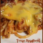 Texas Spaghetti -- A Pinch of Joy