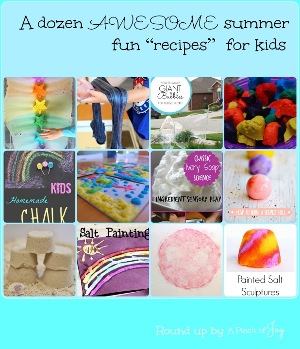 Awesome Summer fun Recipes for kids -o- A Pinch of Joy