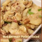 Hot German Potato Salad -- A Pinch of Joy