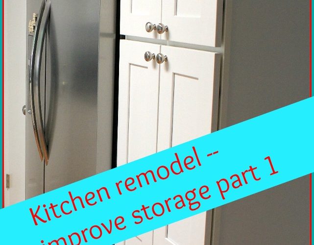 Kitchen Remodel:  Six Steps to Improve Storage