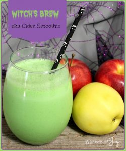 Witch's Brew aka Cider Smoothie -- A Pinch of Joy