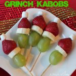 Grinch Kabobs -- A Pinch of Joy