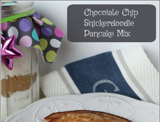 Chocolate Chip Snickerdoodle Pancake Mix