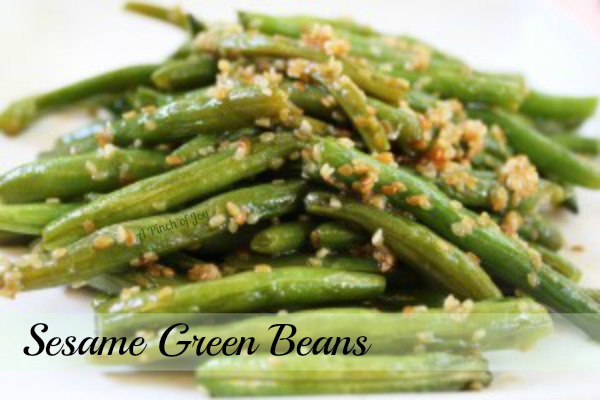 Sesame Green Beans