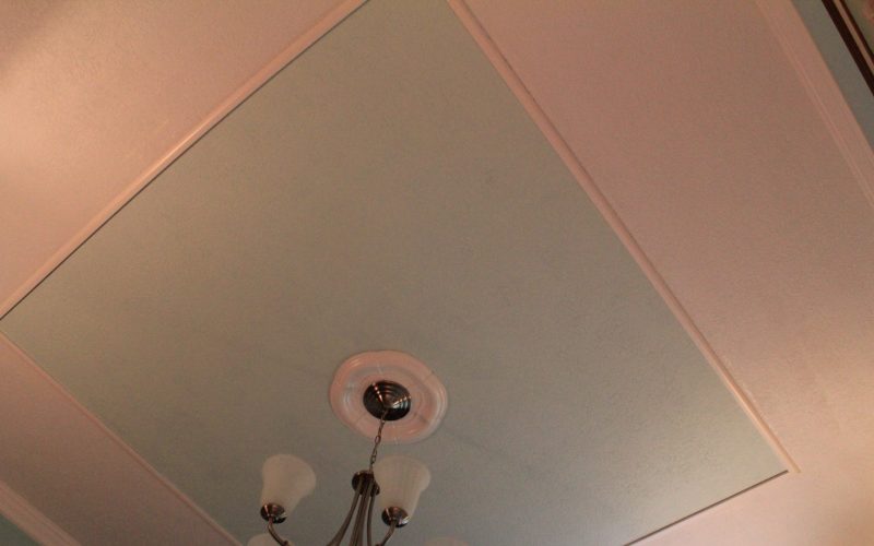 How to create a faux tray ceiling and give your room character