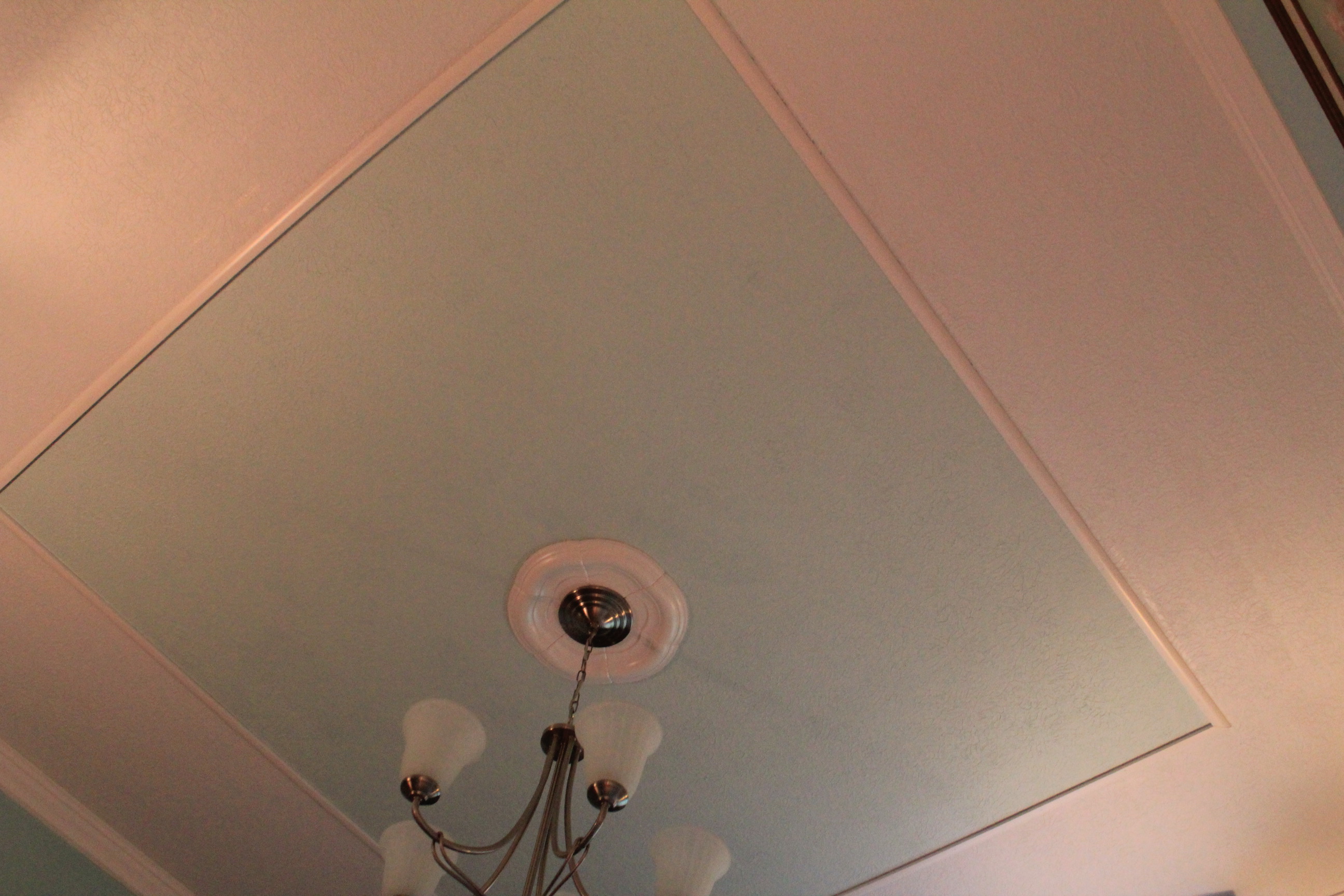 How To Create A Faux Tray Ceiling And Give Your Room Character