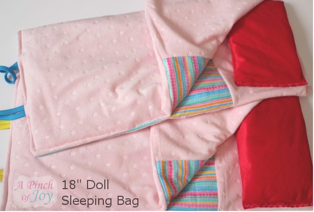 18 inch doll sleeping bag pattern free