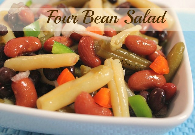Four Bean Salad from A Pinch of Joy