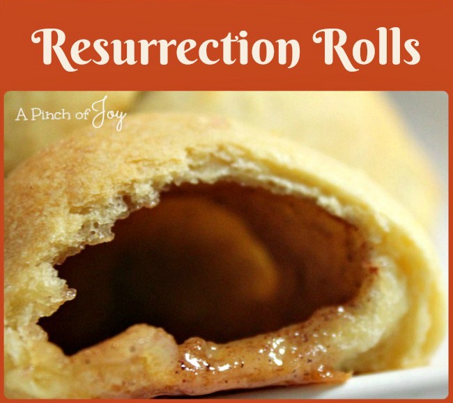 .Resurrection Rolls -- A Pinch of Joy A sweet way to symbolize the empty tomb at Easter time