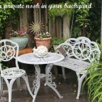Private garden space