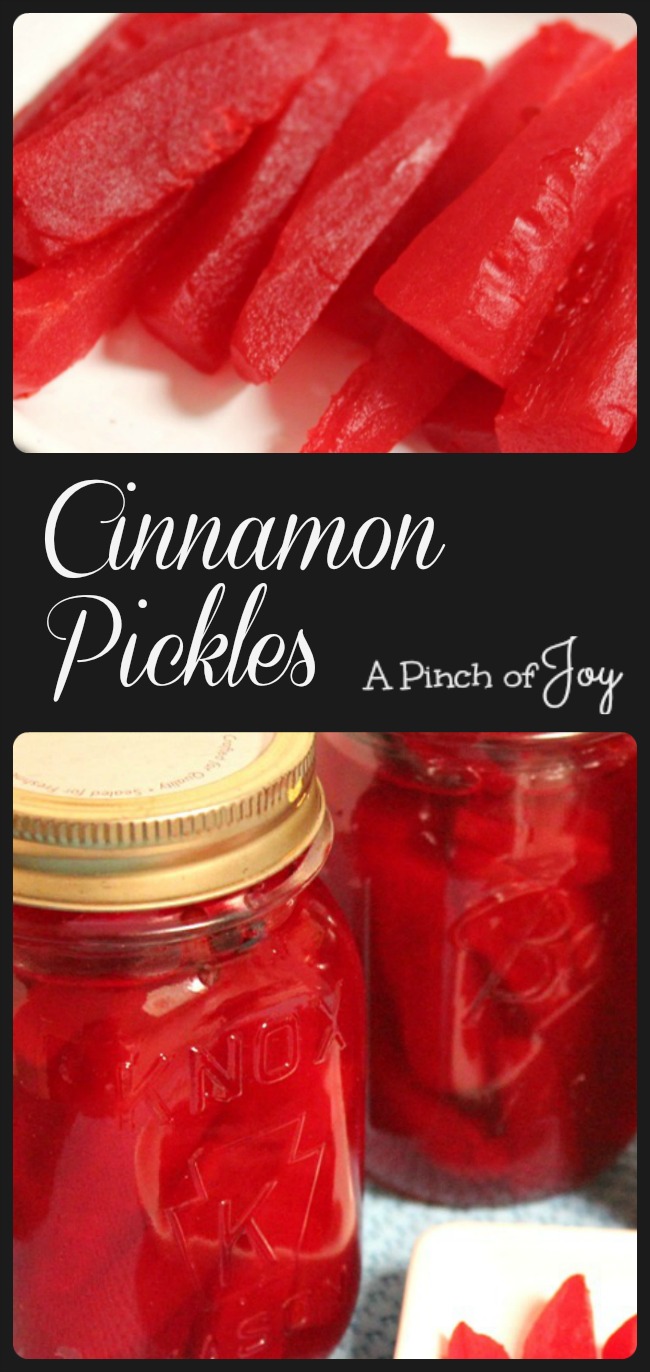 cinnamon-pickles Crunchy, crispy, sweet and sour and full of cinnamon zing! -a-pinch-of-joy