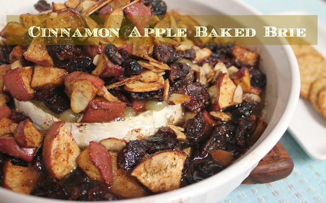 Cinnamon Apple Baked Brie