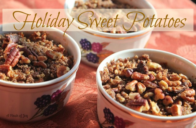 Holiday Sweet Potatoes