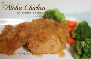 Chicken with pineapple and honey Crockpot or Baked A Pinch of Joy