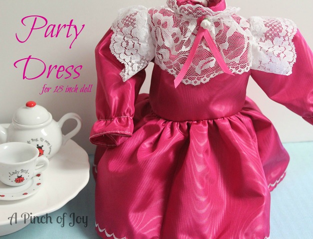 Party Dress for 18 inch Doll