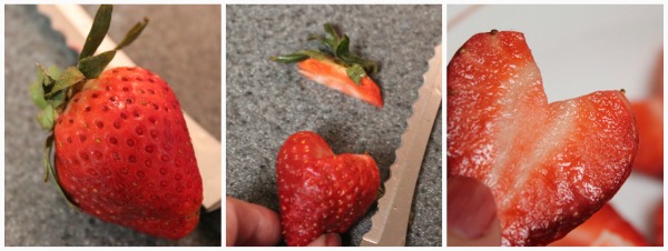 Strawberry collage