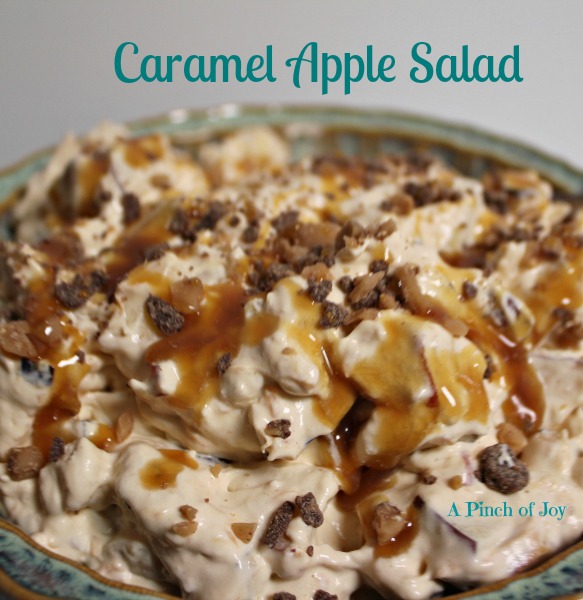 Caramel Apple Salad A Pinch Of Joy
