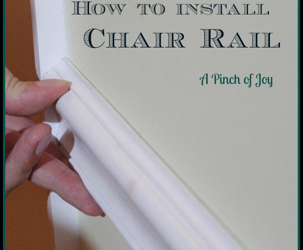 How to Install a Chair Rail