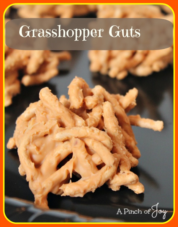 Grasshopper Guts - Halloween Candy A Pinch of Joy