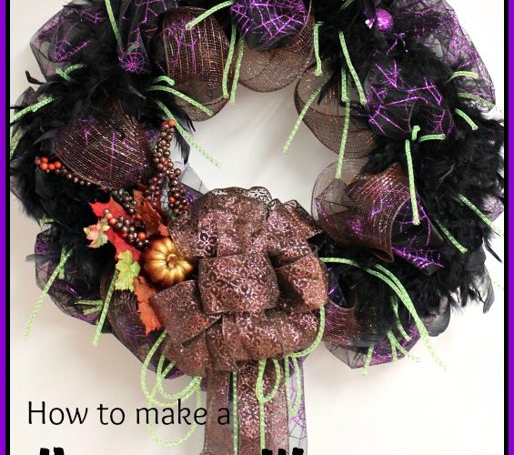 How to Make a Halloween Wreath