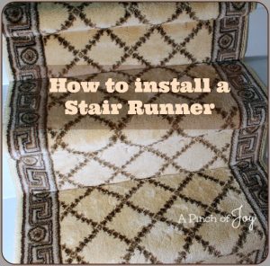 How to Install a Stair Runner