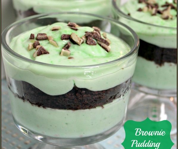 Brownie Pudding Dessert -- A Pinch of Joy