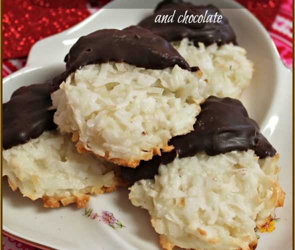 Macaroons and Chocolate -- A Pinch of Joy