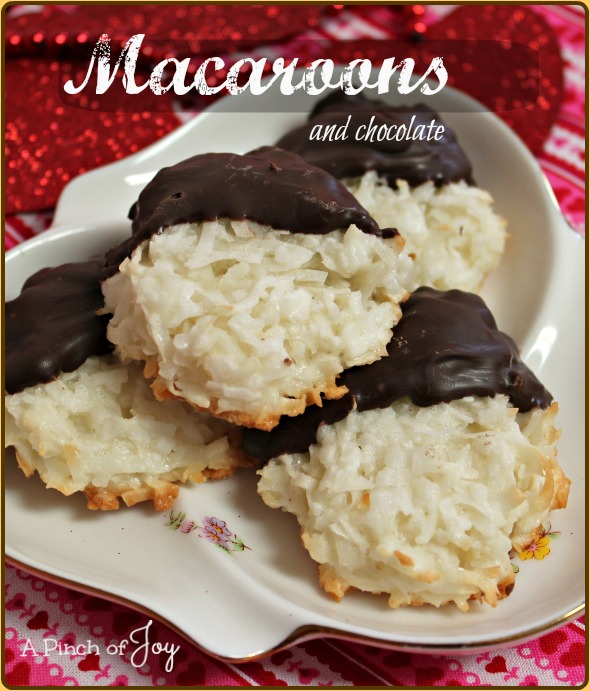 Macaroons and Chocolate -- A Pinch of Joy