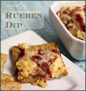Rueben Dip -- A Pinch of Joy