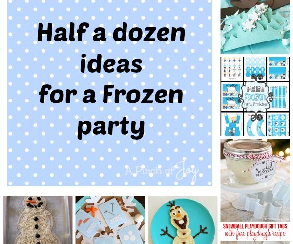 Ideas for a Frozen Party -- A Pinch of Joy Roundup