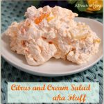 Citrus and Cream Salad -- A Pinch of Joy