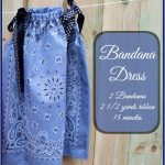 How Make a Bandana Dress -- A Pinch of Joy