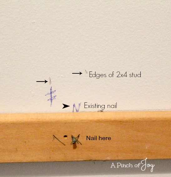 How To Hang A Wall Cabinet The Easy Way A Pinch Of Joy