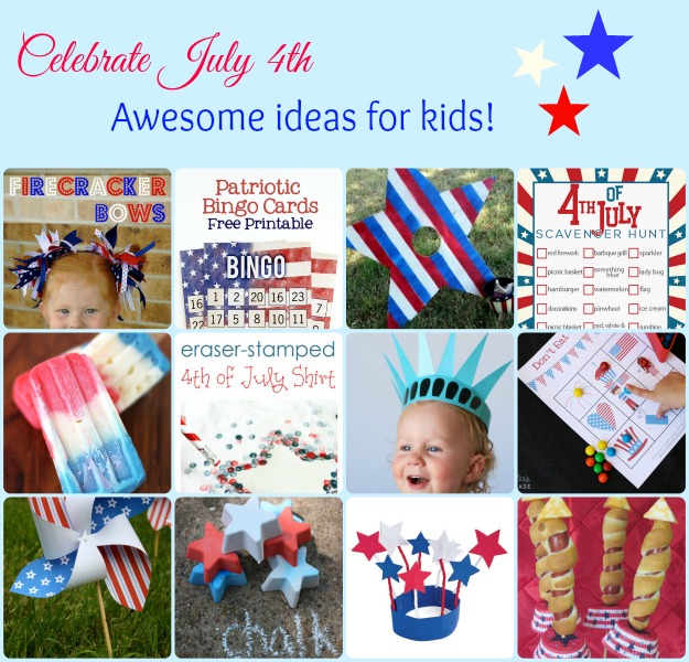 July Fourth Ideas for kids -- A Pinch of Joy