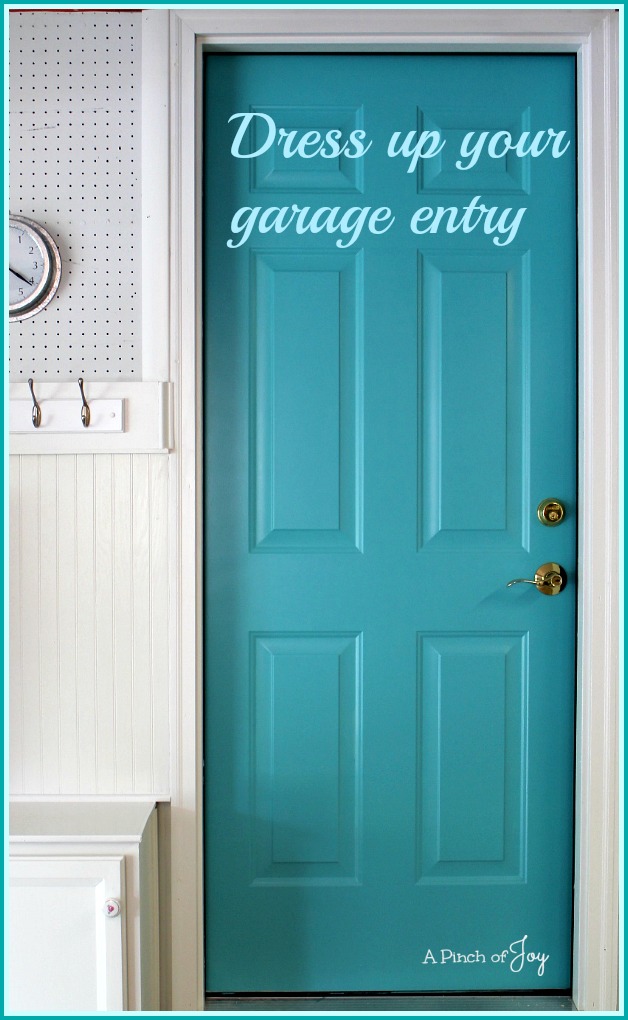 Dress Up Your Garage Entry -- A Pinch of Joy