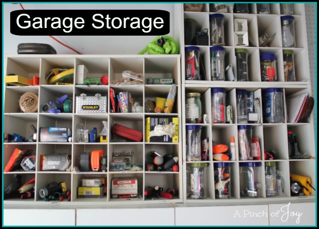 Garage Storage -- A Pinch of Joy