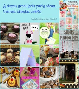 Kid's Party Ideas -- A Pinch of Joy Roundup