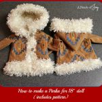 How to make a Parka for 18 doll -- A Pinch of Joy