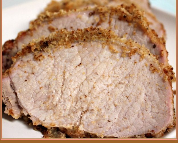 Elegant Crusted Pork Tenderloin -- A Pinch of Joy