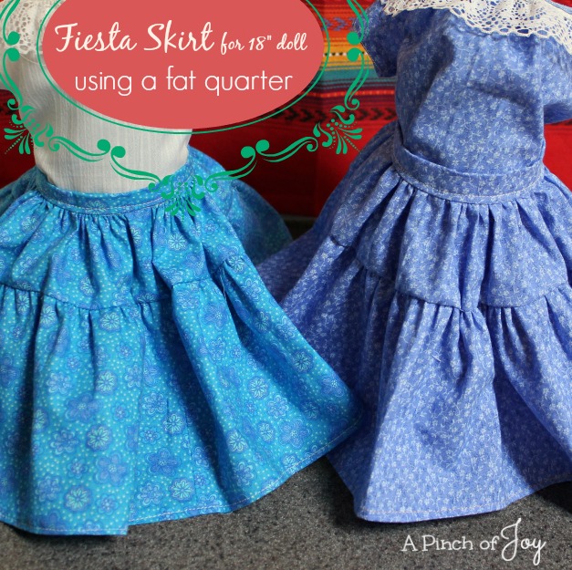 Toys Dresses Fiesta skirt and camisa for 18 Doll Dolls & Action Figures ...