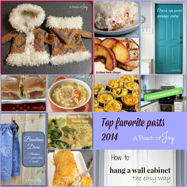 top favorite posts 2014 -- A Pinch of Joy