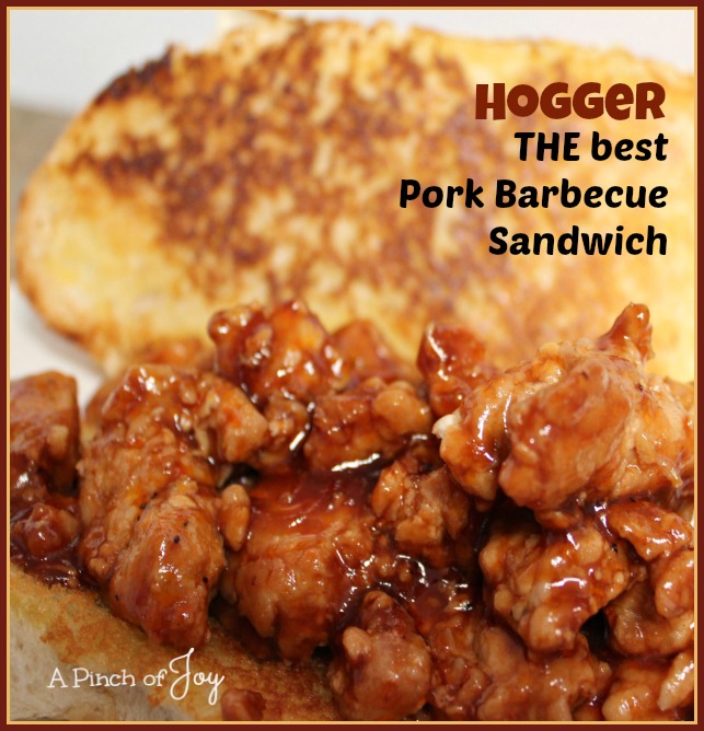 THE best Pork Barbecue Sandwich -- A Pinch of Joy
